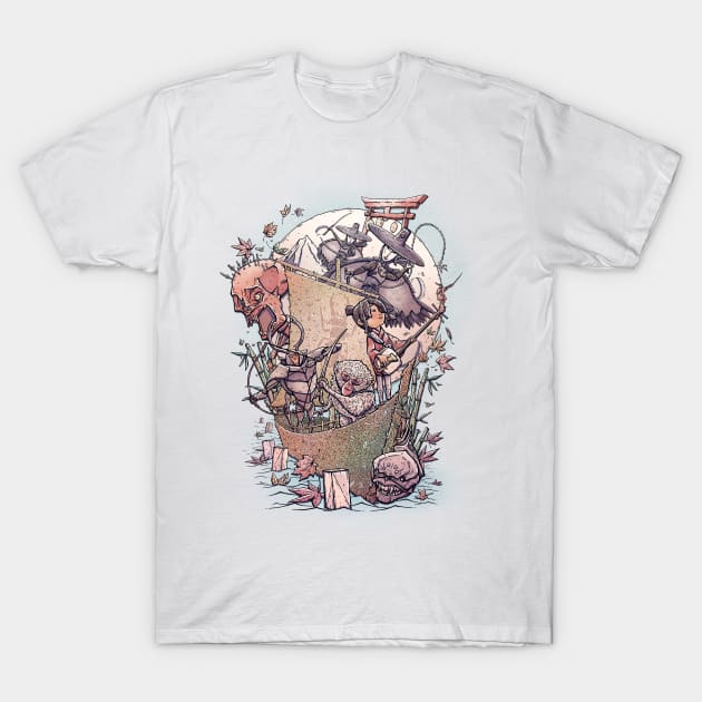 Kubo's Legend T-Shirt by TaylorRoseMakesArt